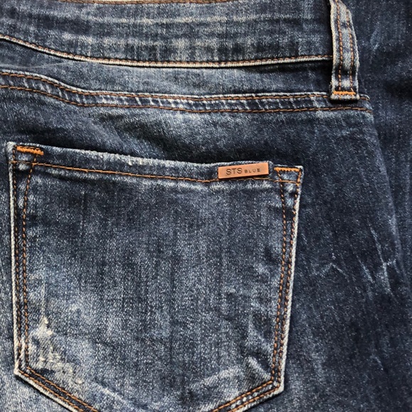 STS BLUE Piper Distressed Skinny Jeans- 29 - Picture 3 of 6